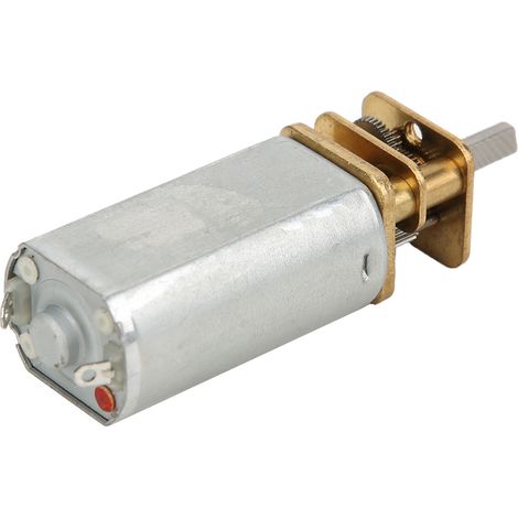 12-V-Gleichstrom-Getriebemotor, Ganzmetallkonstruktion, geräuscharm, hohes Drehmoment, 30 U/min, 60 U/min, 100 U/min (60 U/min) (1/5)