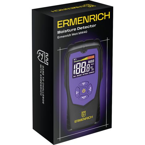 Detector de humedad Ermenrich Wett MW40