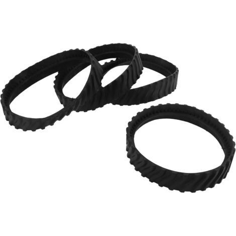 4 Pièces Séries de Remplacement de Piste Exacte Nettoyeur de Piscine Creusée Piste en Caoutchouc Robuste pour Zodiac Mx8 Elite Mx6 Elite Mx8 Mx6 (1/5)