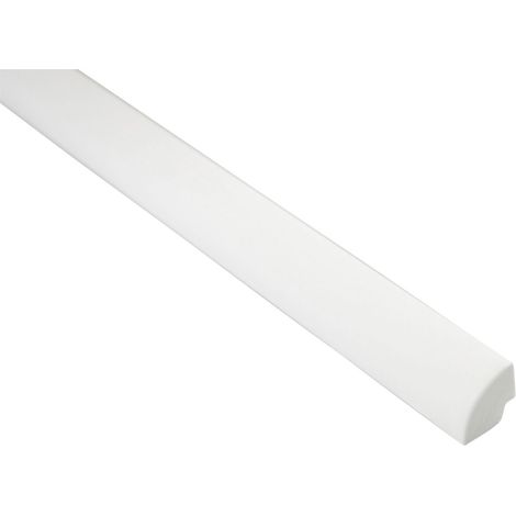 Primo Viertelstab 250 cm 16 x 16 mm weiß Leisten