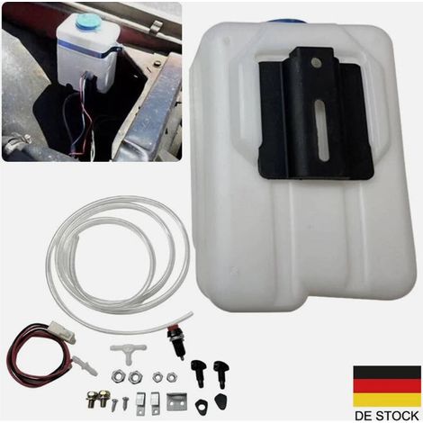 Réservoir de lave-glace 12V 1,5L pour voiture - Remplacement facile des réservoirs usés ou endommagés (1/5)