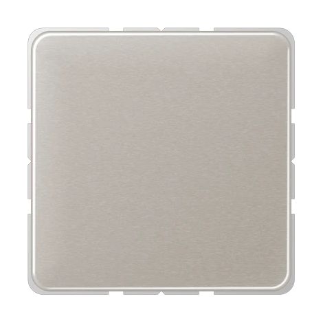 Jung Tapa ciega (encastrada), Aluminio anodizado, Serie CD, platino CD 594-0 PT