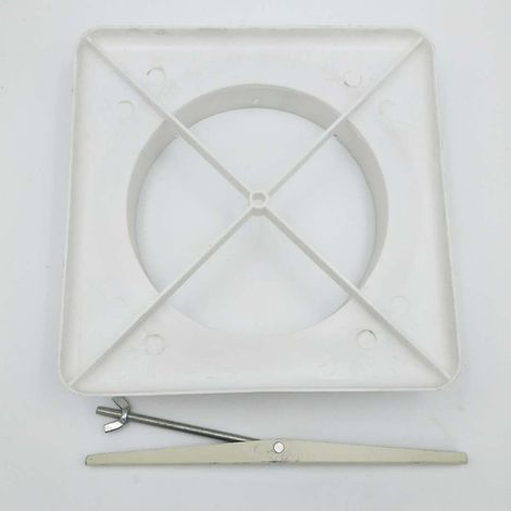 Clapet anti-odeurs pour hotte aspirante en stock, dispositif anti-refoulement multifonctionnel, vanne de conduit de fumée publique sans clous (1/4)