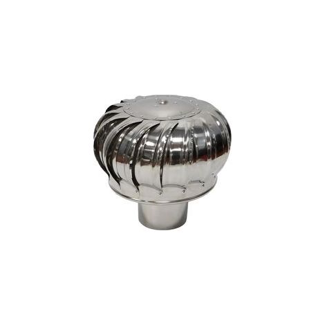 Ventilateur De Toiture, Chapeau De CheminéE Rotatif, Couvre CheminéE Anti Refoulement, éOlienne De Toiture Rotative Industrielle Et Scientifique, Acier Inoxydable (1/5)