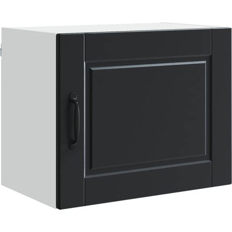 Maison Exclusive - Armadietto a muro PORTO Nero 50 x 31 x 40 cm Legno multistrato