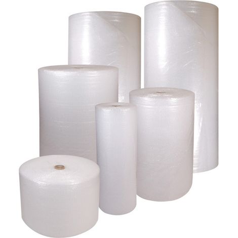 KKE – Film bulle de protection 100cm x 50m – Polyéthylène basse densité – Épaisseur 50µ – Bulles de 10mm pour protection optimale - 100cmx50m
