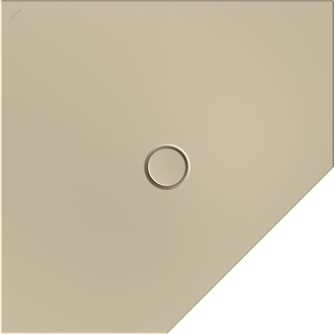 BetteFloor Caro receveurs de douche pentagonaux, 1000x1000mm,