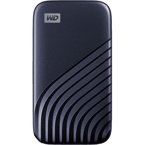 Disco Duro SSD Western Digital My Passport de 1 TB NVME, Azul (1/4)