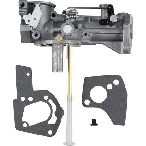 Carburador con kit de juntas para Briggs & Stratton 498298. Reemplaza a los carburadores Briggs & Stratton 692784, 495951 y 495426. (1/5)
