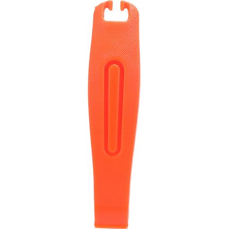 Lot de 3 démonte-pneus vélo professionnels - Levier de pneu haute résistance antidérapant orange pour VTT route (1/5)