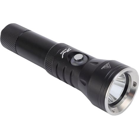 Lampe de plongée sous-marine Dive Light, lampe torche rechargeable étanche ultra-lumineuse avec indicateur de charge, 5 modes d'éclairage sous-marin, lampe de sécurité pour la plongée sous-marine et l (1/5)