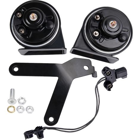 Snail horn, a car modification accessory, is compatible with Ford F-150 Raptor (2010-2014 models) 6.2L. (1/3)