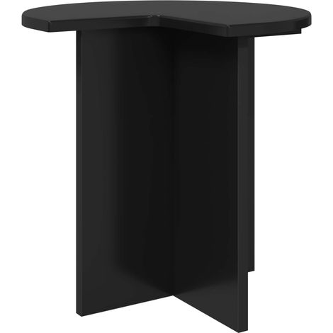 Maison Exclusive - Beistelltisch Schwarze Eiche Ø 39 x 38 cm Holz