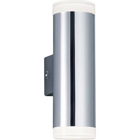 Applique da Interno a LED in Plastica Cromo (1/2)