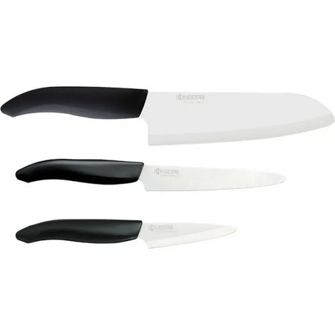 Juego de cuchillos de cocina de cerámica fina para chef - ADB01791 - Kyocera - (1/3)