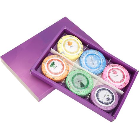Comprimé de bain aromathérapie portable voyage extrait végétal huile essentielle douche pastille relaxante naturelle (1/5)