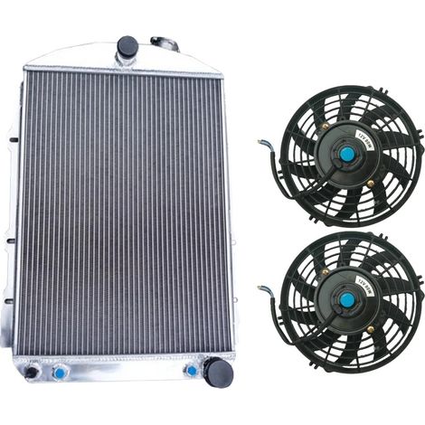 Radiador de aluminio, tamaño del núcleo 570 mm × 430 mm × 62 mm, salida superior de 38 mm, salida inferior de 45 mm, 5 filas, compatible con transmisión automática/manual. (1/5)