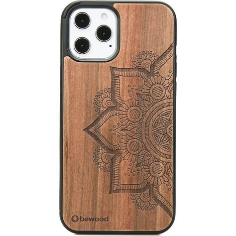 Custodia in legno per iPhone 12 Pro Max MANDALA MELO (1/3)