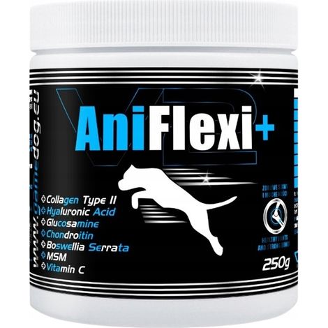 Complément alimentaire pour chiens Game Dog AniFlexi V2, pour les os et les articulations, 250 g