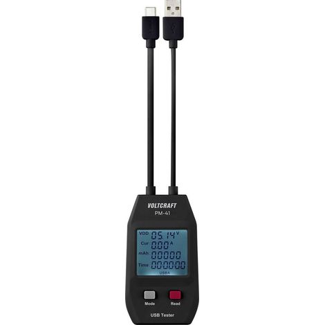 VOLTCRAFT PM-41 Tester USB-C® e USB di tipo A. (1/5)