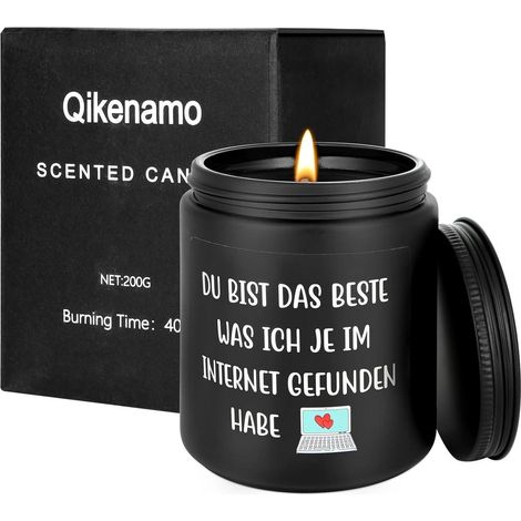 Duftkerze Valentinstag Jahrestag Geschenk Freund Mann Männer Geschenke (1/5)