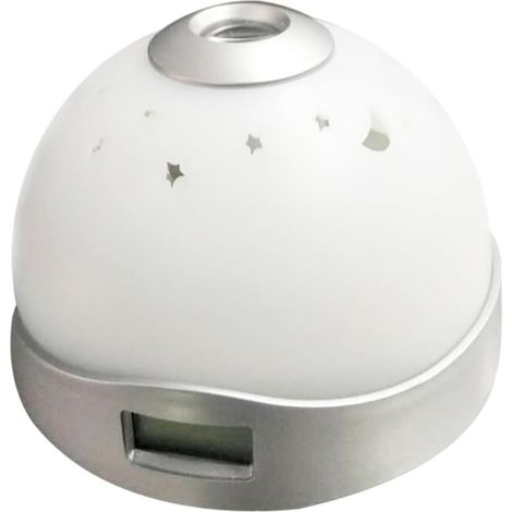 Réveil à Projection Numérique LED Lumière Étoilée Multicolore (1/5)