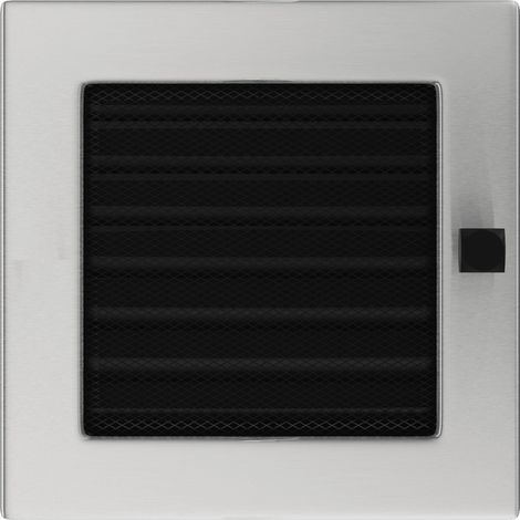 Vent Cover 17x17 polished with blinds (1/4)