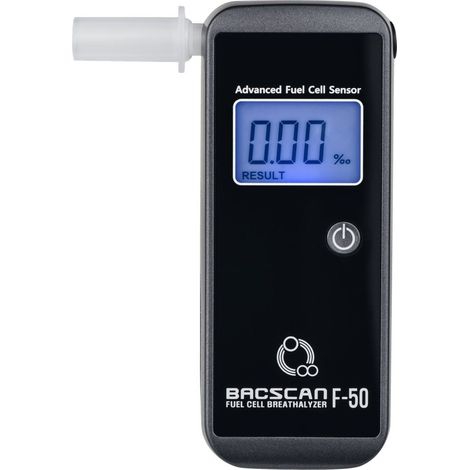 Testeur d'alcoolémie BACscan F-50 0 - 4 % Noir (1/5)