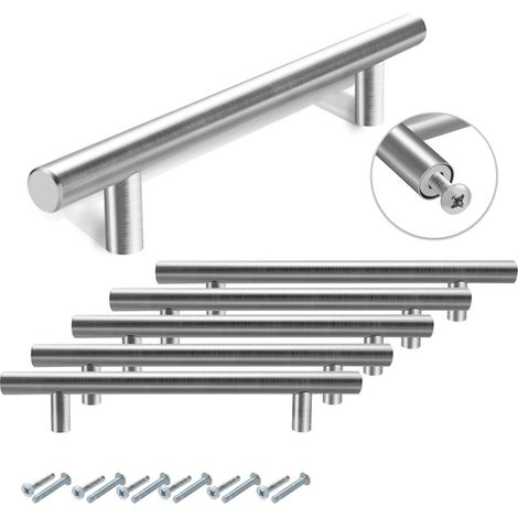 Maniglie per mobili Maniglia per cassetto Maniglia per porta moderna con barra 156x96x12MM 50 pezzi (1/5)