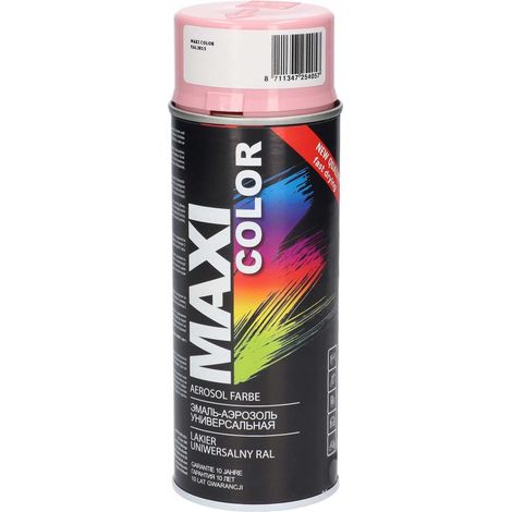 VERNICE ACRILICA ROSA CHIARO LUCIDO MAXI COLORE RAL 3015 400ml MOTIP (1/5)
