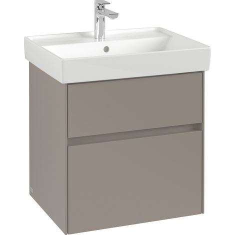 Villeroy & Boch Collaro Waschbeckenunterschrank, 2 Auszüge, (1/2)