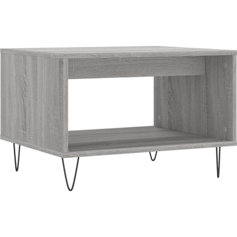 Maison Exclusive - Tavolino da Salotto Grigio Sonoma 60x50x40 cm Legno Multistrato
