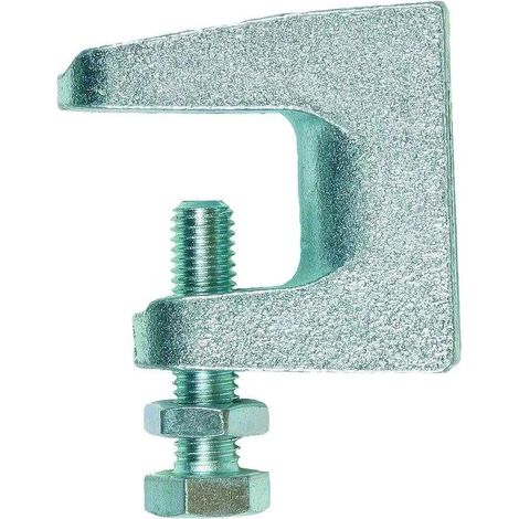Morsetto per trave, asta agrip con foro liscio per asta diametro 8 mm