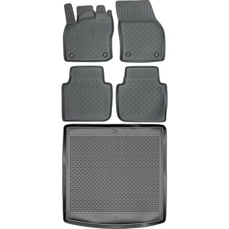 Volkswagen Tiguan Allspace SUV de 2017 (JUEGO) - Alfombrillas para coche + alfombrilla para maletero