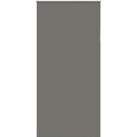 Verdunkelungsrollo Grau 110x210cm Stoffbreite 105,7cm Polyester