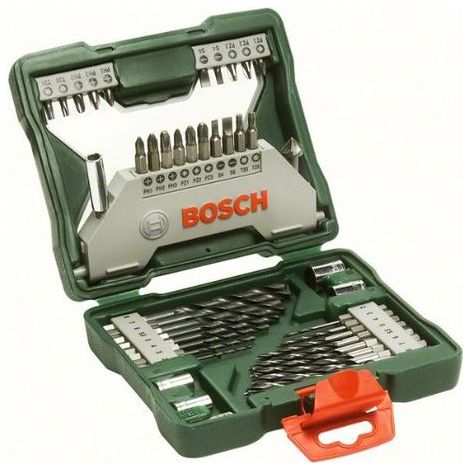 Bosch Home and Garden Set Di Punte E Bit Avvitamento X-Line, Per Legno E Metallo, Accessori Trapano E Avvitatore, Nero, 43 Pezzi (1/5)