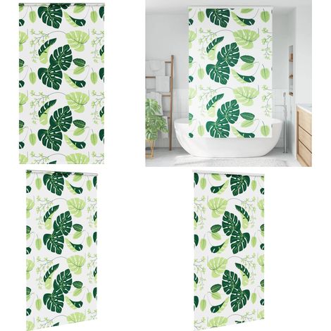 vidaXL Store enrouleur de douche avec cassette largeur du tissu 136 cm (1/5)