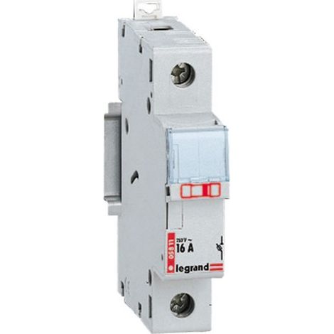 Legrand 005811 Lexic Residential Circuit Breaker - 1P - Cylindrical Cartridge - 16 A