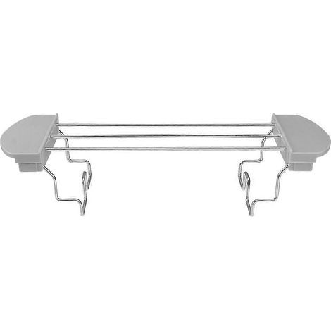 Beheizbarer Toaster, Brotkorb, Sandwichhalter, Toasterständer, Toasterzubehör – 26 x 9,2 cm – Hellgrau (1/3)