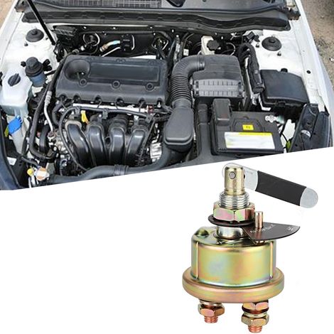 Interrupteur coupe-batterie 24 V 150 A pour voiture (accessoire intérieur) (1/5)