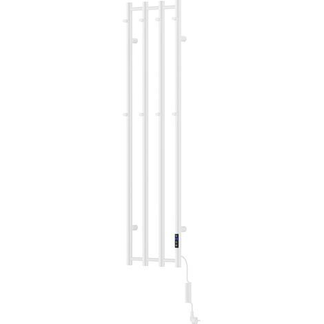 Mexen Pino radiatore elettrico con ganci per asciugamani 1405 x 347 mm, 250 W, bianco - W301-1405-347-00-20 (1/3)