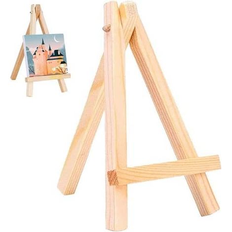 Mini-caballete de pintura para escritorio 24 cm (1/4)
