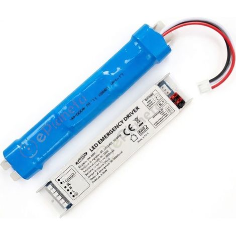 UNIVERSO EM-80W DRIVER DI EMERGENZA PER LAMPADE LED DA 3W A 80W AUTONOMIA FINO A 300 MINUTI USCITA DC 220V (1/4)