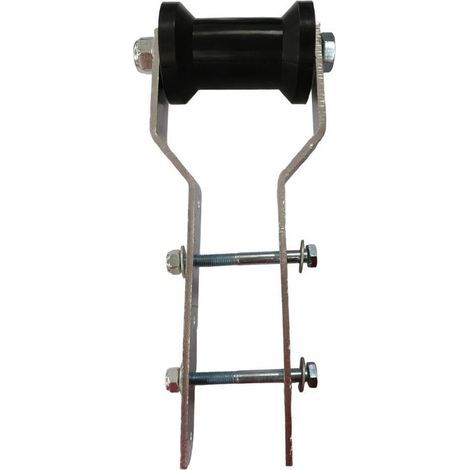 Harilla Kielrollen-Set mit Rolle, 38,1 cm, Bootsanhängerrolle, Position verstellbar, praktisch, tragbar, robust, Bootsstütze, Bootsanhängerzubehör (1/5)