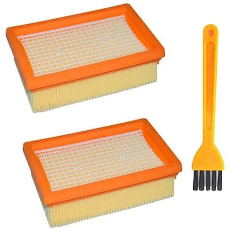 Lot de 2 filtres de rechange pour aspirateur eau et poussière KARCHER MV4 MV5 MV6 WD4 WD5 WD6 - Filtre HEPA 2.863-005.0 (1/5)