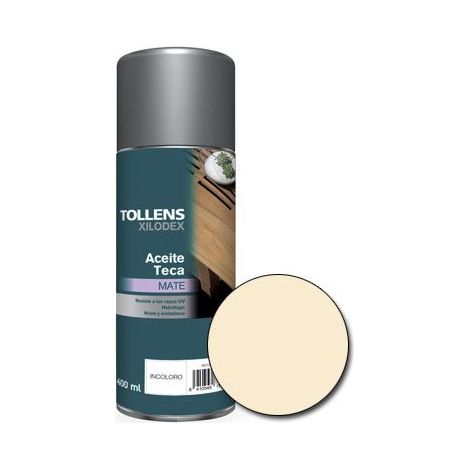 Tollens Aceite teca mate incoloro 400 Ml