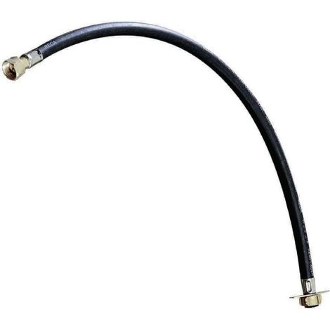 Flexible détendeur gaz BANIDES 70 cm 20x150 raccords laiton noir