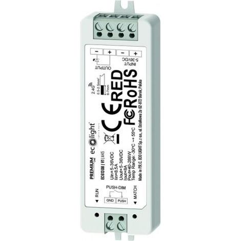 REGOLATORE DIMMER RF MONO V1 5-36V 40W/96W/198W