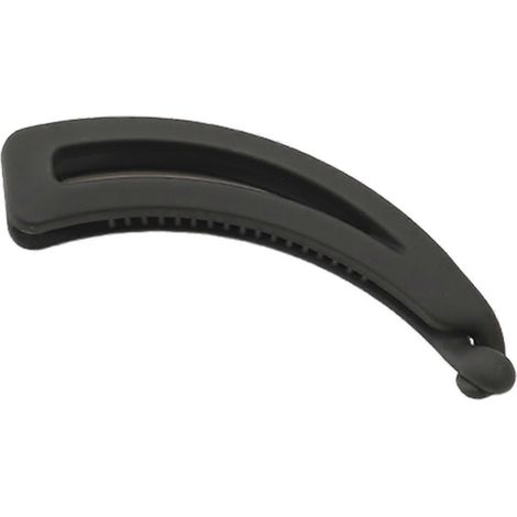 Pince à cheveux en forme de queue de cheval, pince banane, en plastique, pour femme. Épingle à cheveux simple et élégante.-Black (1/5)