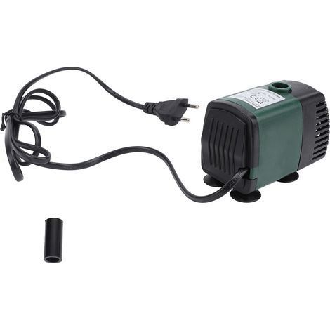7-W-Tauchpumpe, 500 l/h, Schutzart IP68, 120 cm Förderhöhe, leiser Betrieb, für Gärten, Aquarien, Teiche und Gartenbrunnen, EU-Stecker, 220 V (1/5)